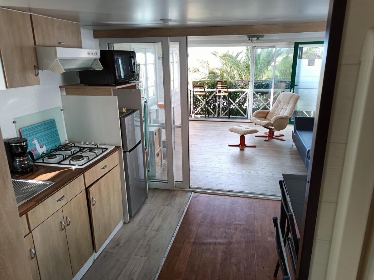 Mobil-Home Avec Vue Mer Saint-Jean-de-Luz Bagian luar foto