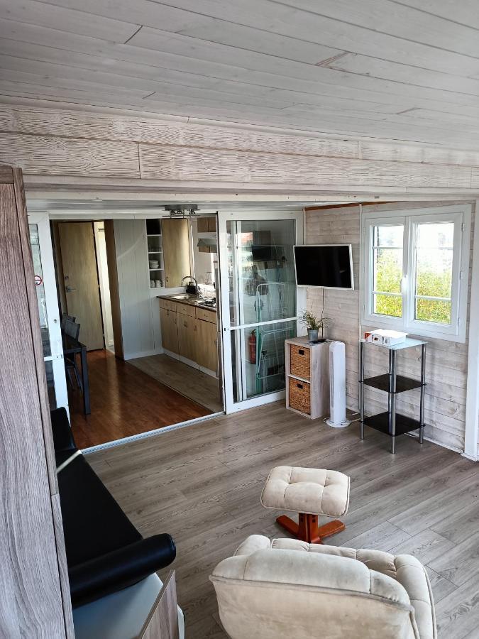 Mobil-Home Avec Vue Mer Saint-Jean-de-Luz Bagian luar foto